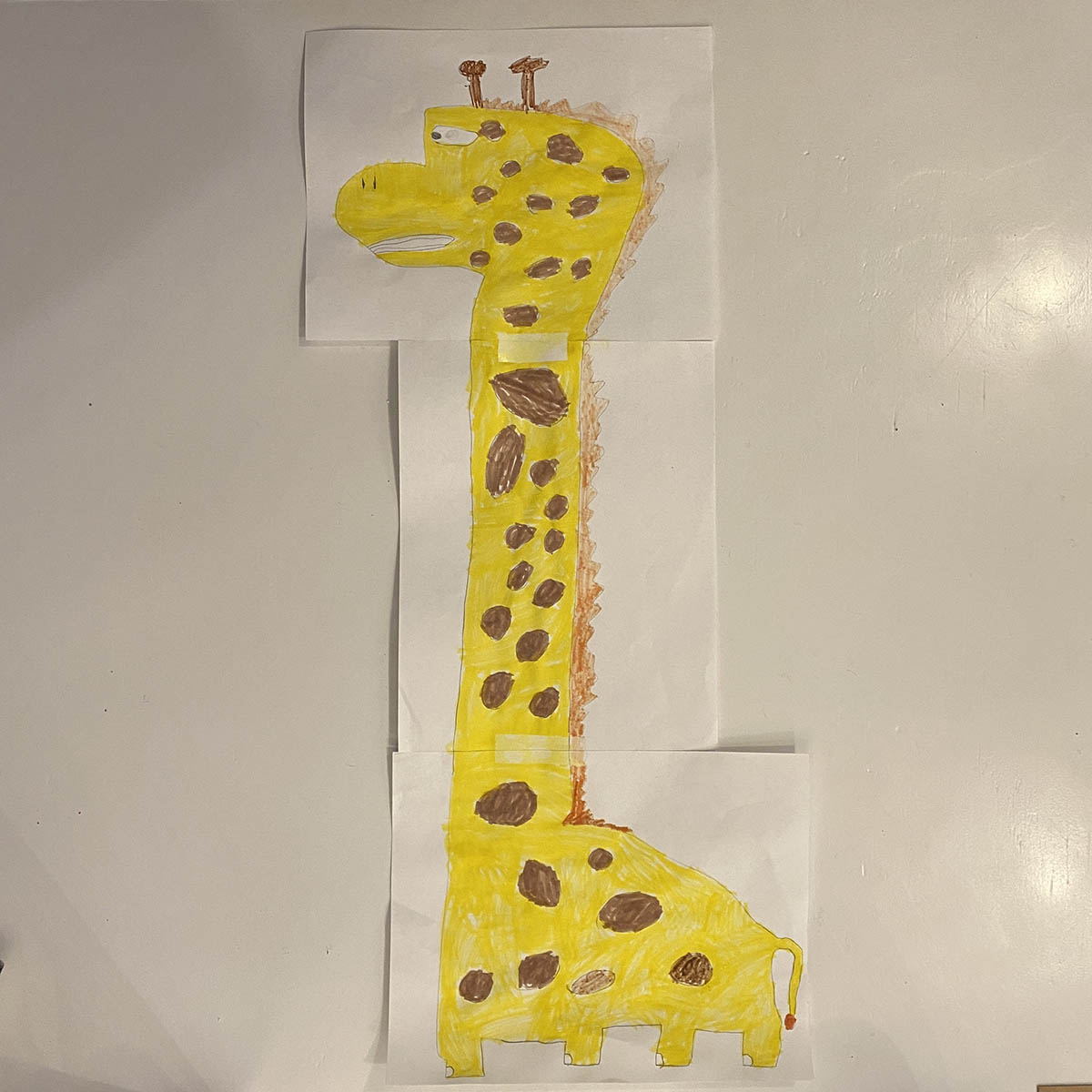 How To Draw A Giraffe: Easy Step-By-Step Tutorial For Kids